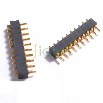 2.5mm pitch10Pin THM Spring Loaded Connector,used in Wireless Rechargeable Device