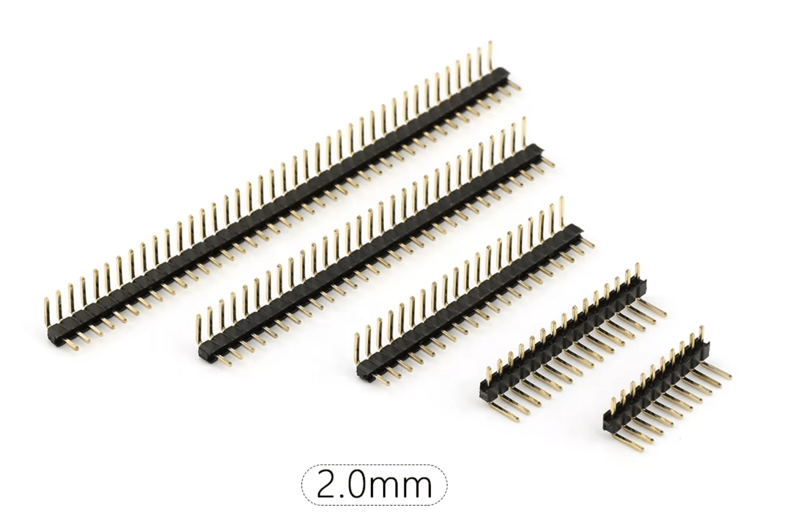 1.27mm Pitch Single Row Pin Header (180° Straight Type) - Image 6