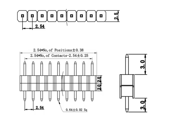 2.54-pitch-pin-header