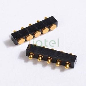 Custom 2.5mm Pitch SMT 5Pin Pogo Connectors pogo pins manufaturer in China