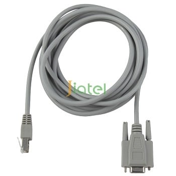 D-sub 9Pin Male to RJ45 Transparent Plug