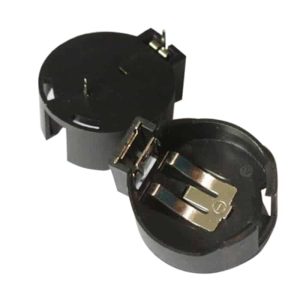 Vertical CR2477 Coin Cell Battery Holder (Through-Hole)