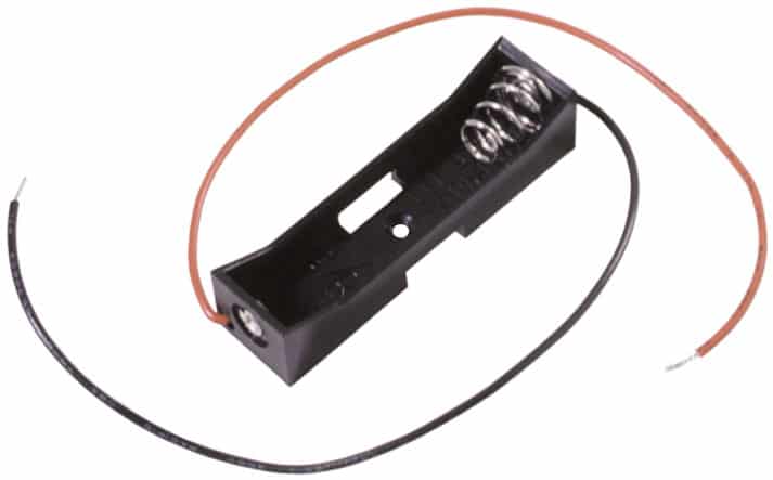 AAA Battery Holder with Wire leads