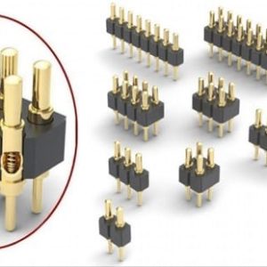 2.5mm 2 Pin Pogo Pin Connector,Spring Loaded Connector