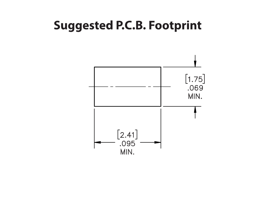 3907 Horizontal Surface Mount Receptacle - Image 4