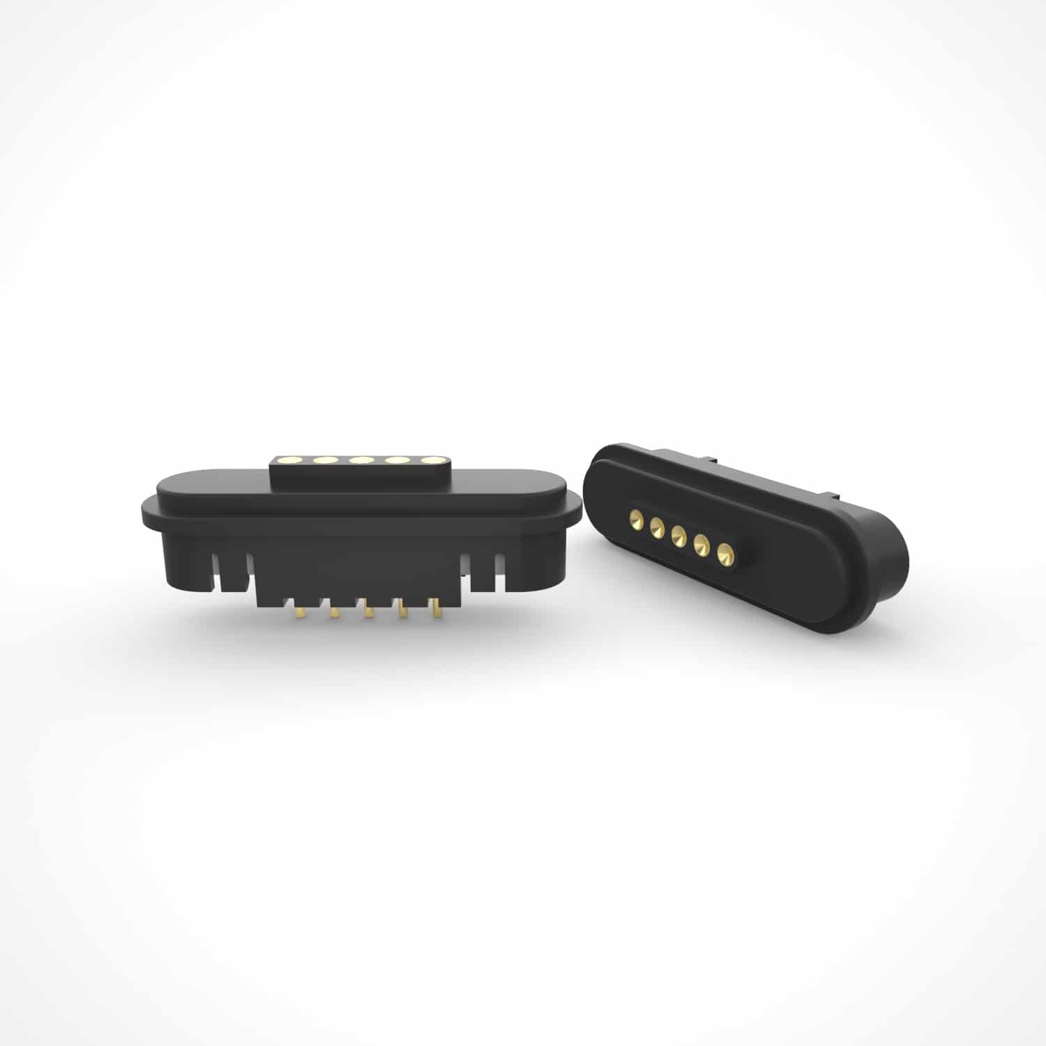 Customized 5 pin Male and Female pogo pin connector - Image 3