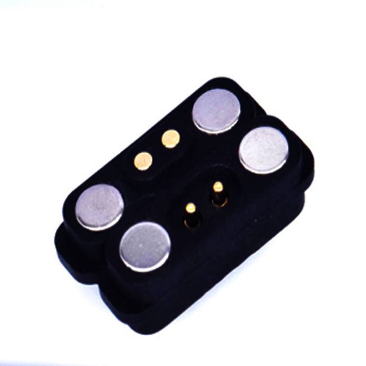High-Current Magnetic Charging Connector – 2.54mm Pitch 2 pin