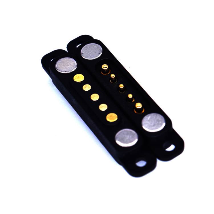High-Current Magnetic Charging Connector – 2.54mm Pitch 6 pin