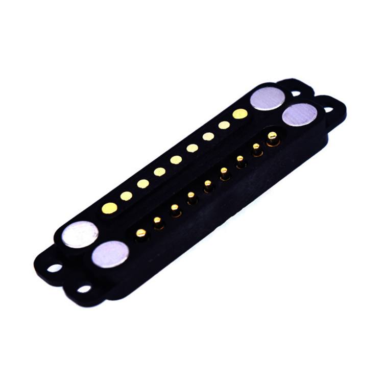 High-Current Magnetic Charging Connector – 2.54mm Pitch 9 pin 1