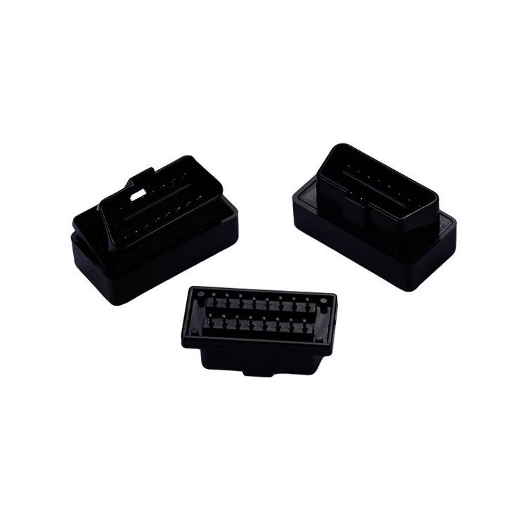 OBD2 Flame Retardant Black Short Shell Connector