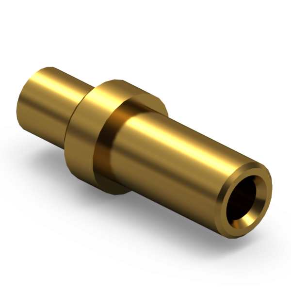 Mill-Max 0672 Swage Mount Receptacle - Enhanced Retention Pin Receptacle - Image 2
