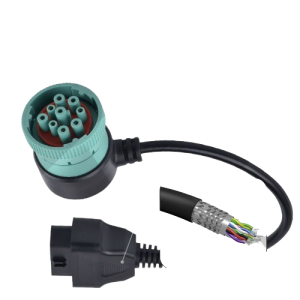 Best-Selling-Custom-J1939-9-Pin-to-OBD2-16-Pin-Diagnostic-Cable