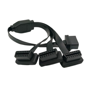 OBD2-Flat-Splitter-Extension-Cable 1 to 3