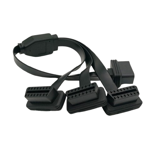 OBD2-Flat-Splitter-Extension-Cable 1 to 3