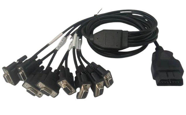OBD2-to-8-Port-DB9-Female-Splitter-Cable