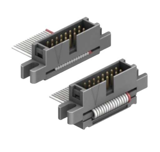 2.54 IDC To Box Header Flat Cable Assembly