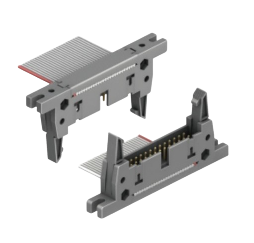 2.54 IDC To Box Header Flat Cable Assembly