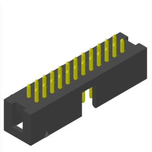 2.54mm 180° Box Header 2