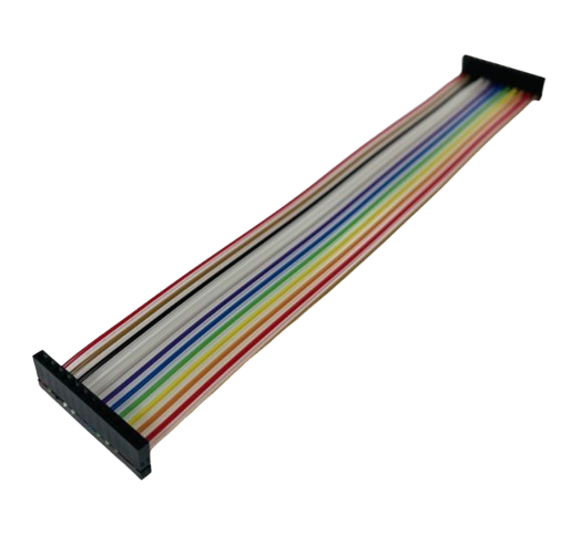 2.54mm Single-Row IDC Ribbon Cable Finished Product Assembly