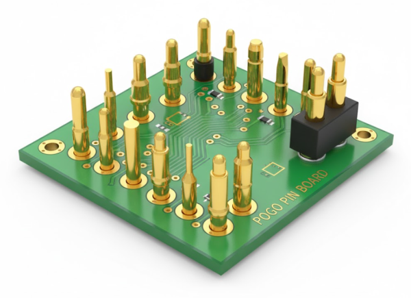 Through Hole DIP Pogo Pins for High Vibration Resistance